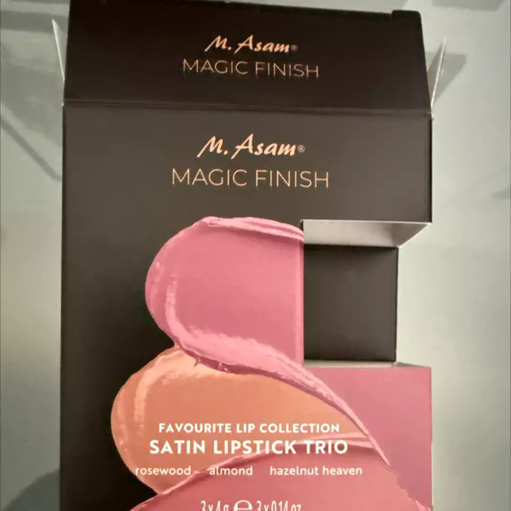 M. ASAM - Magic finish - Satin lipstick trio