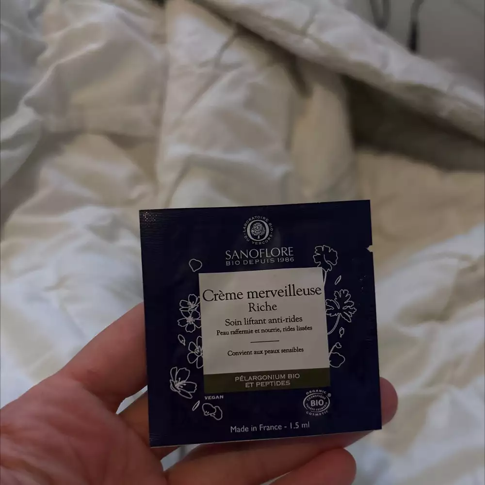 SANOFLORE - Crème merveilleuse riche - Soin liftant anti-rides