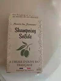 MOULIN DES SENTEURS - Shampooing solide à l'huile d'olive bio