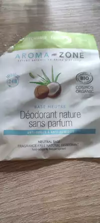 AROMA-ZONE - Déodorant nature sans parfum 