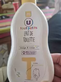 U - Tout petits - Lait de toilette 