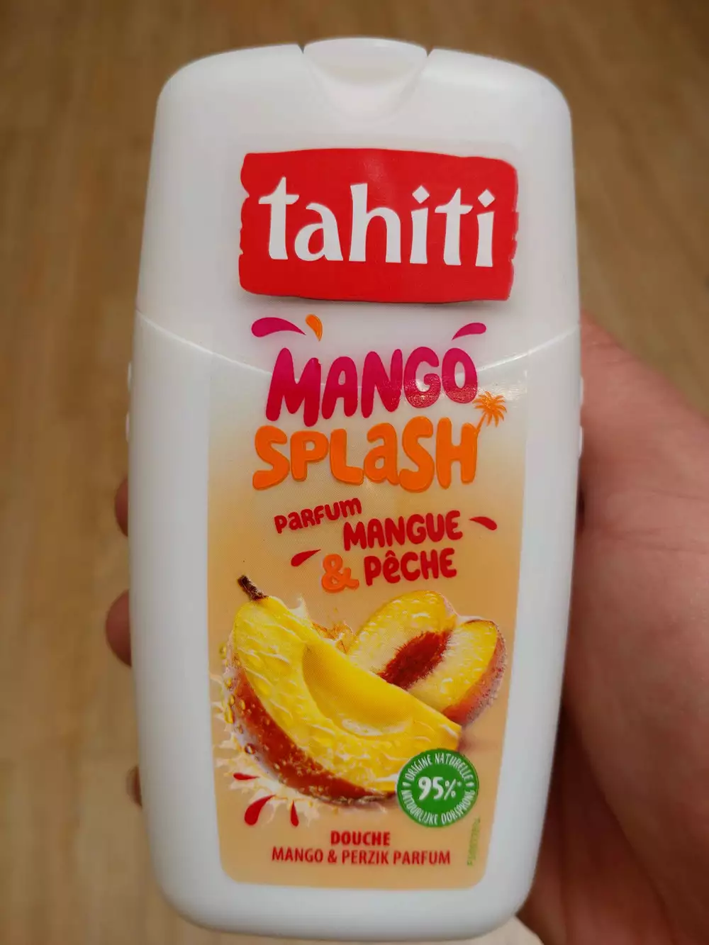 TAHITI - Mango splash - Gel douche parfum mangue & pêche