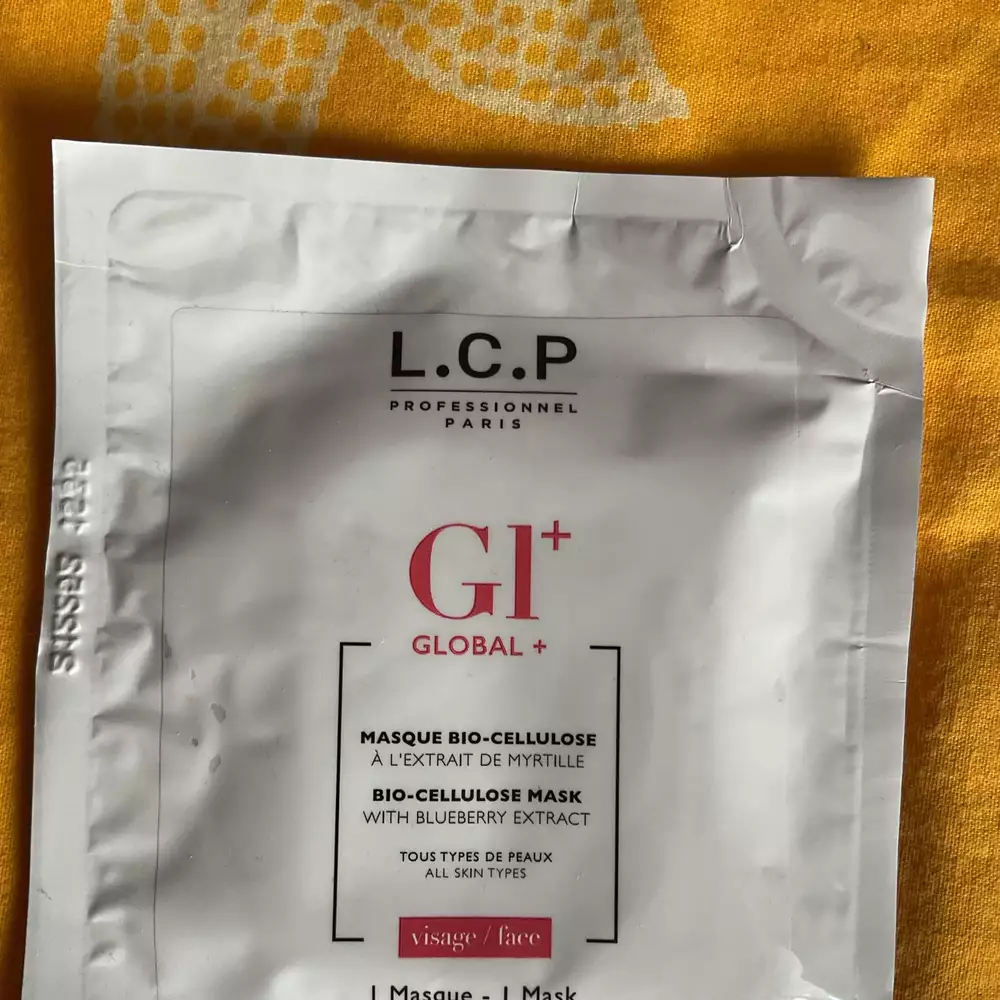 LCP - Masque visage bio-cellulose à l’extrait de myrtille