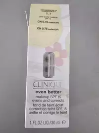 CLINIQUE - Even better - Fond de teint éclat  SPF 15
