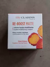 MY CLARINS - Re-boost matte - Crème hydra-matifiante