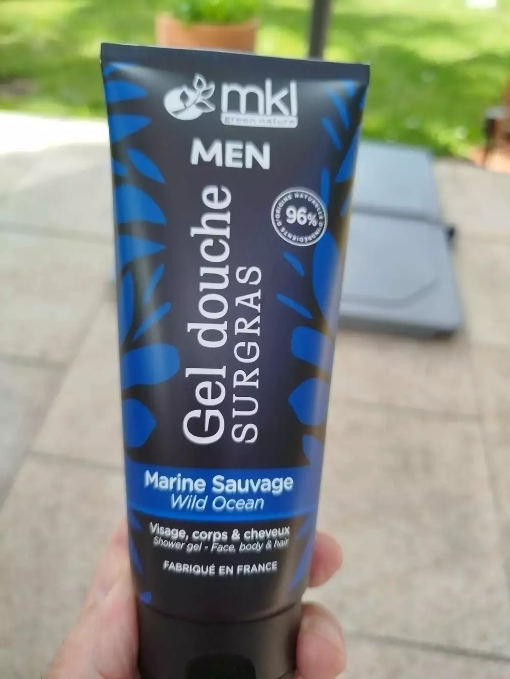 MKL GREEN NATURE - Men marine sauvage - Gel douche surgras