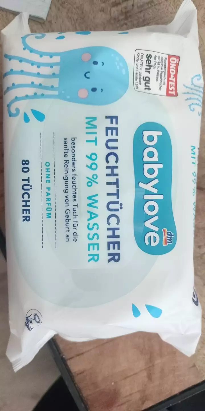 DM - Babylove - Feuchttücher