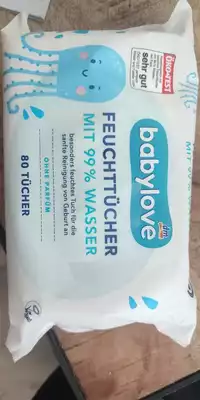 DM - Babylove - Feuchttücher