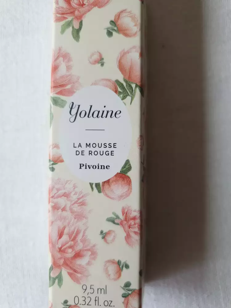 YOLAINE - Pivoine - La mousse de rouge