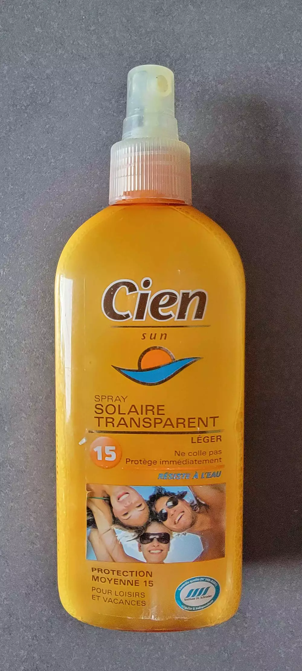 CIEN SUN - Spray solaire transparent 15