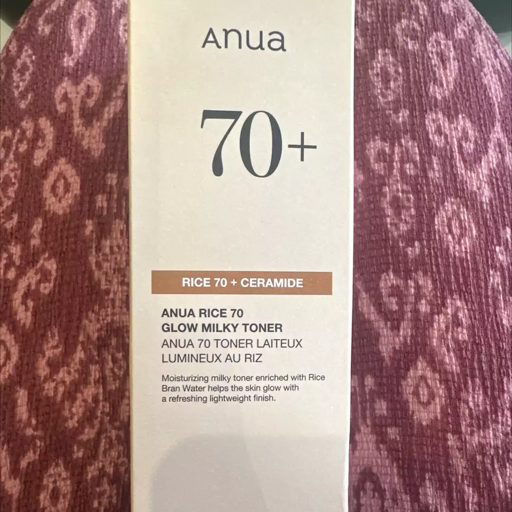 ANUA - Rice 70 glow milky toner 