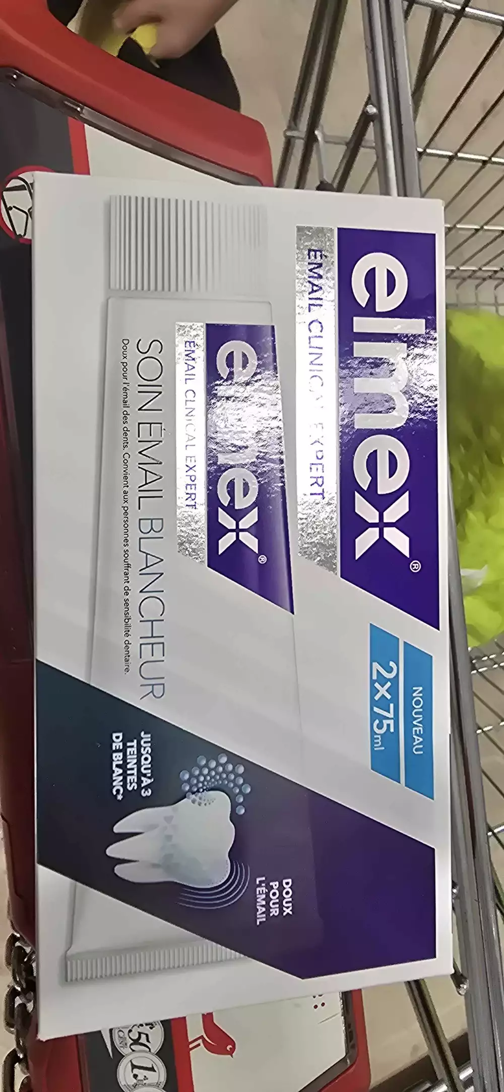 ELMEX - Émail clinical expert - Dentifrice soin émail blancheur