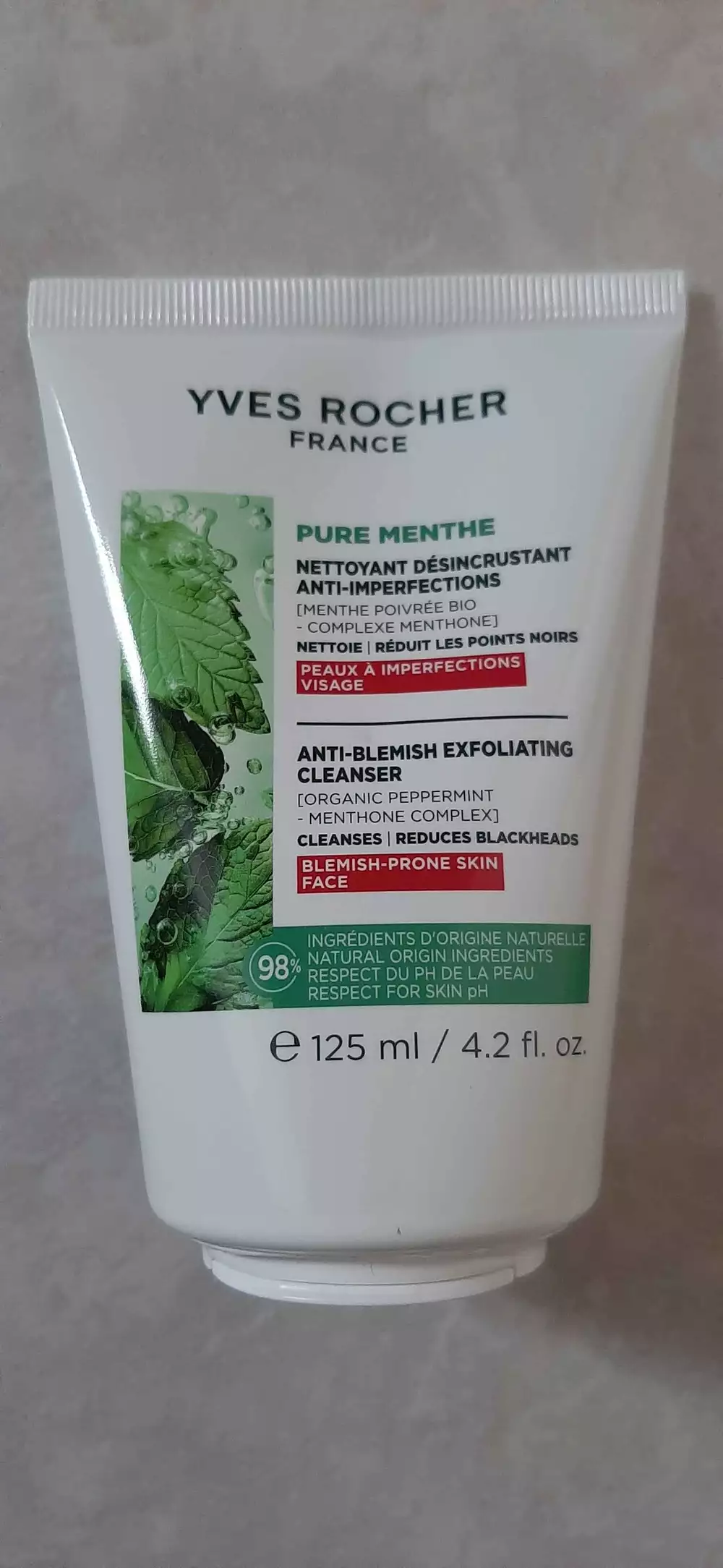 YVES ROCHER - Pure menthe - Nettoyant désincrustant anti-imperfections