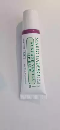 MARIO BADESCU - Acai and vanilla - Lip balm