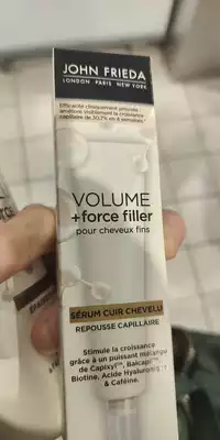 JOHN FRIEDA - Volume + force filler - Sérum cuir chevelu