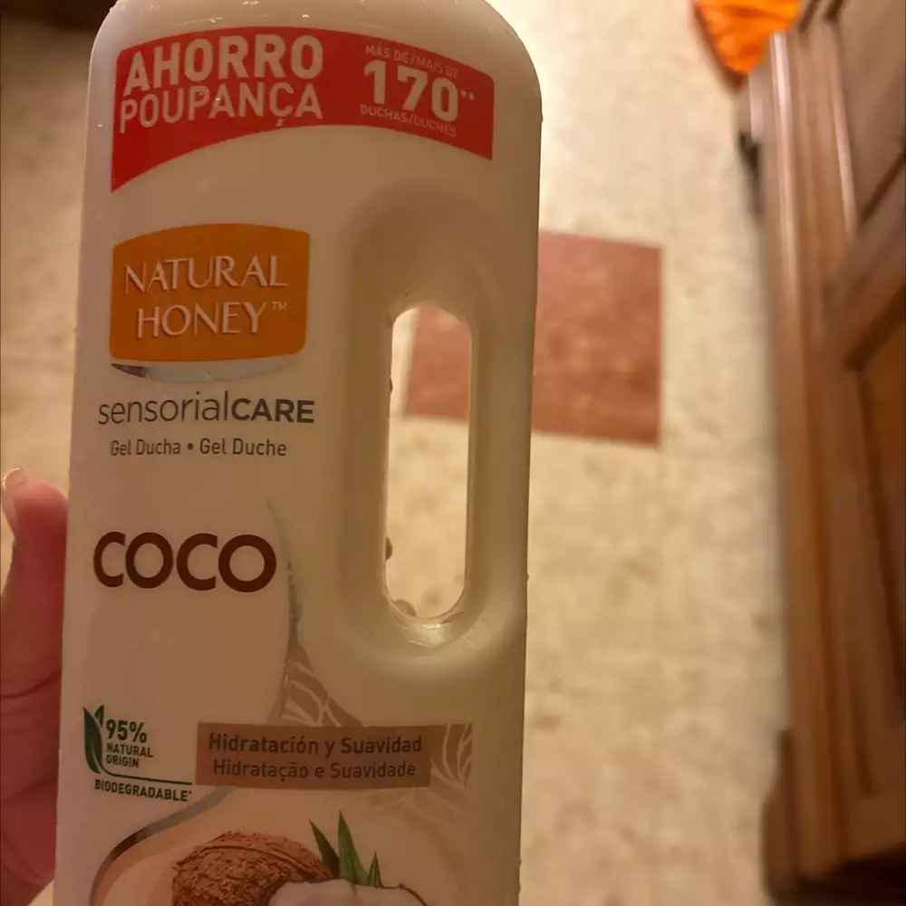NATURAL HONEY - Sensorialcare - Gel duche coco