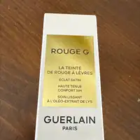 GUERLAIN - Rouge G - La teinte de rouge à lèvres éclat satin