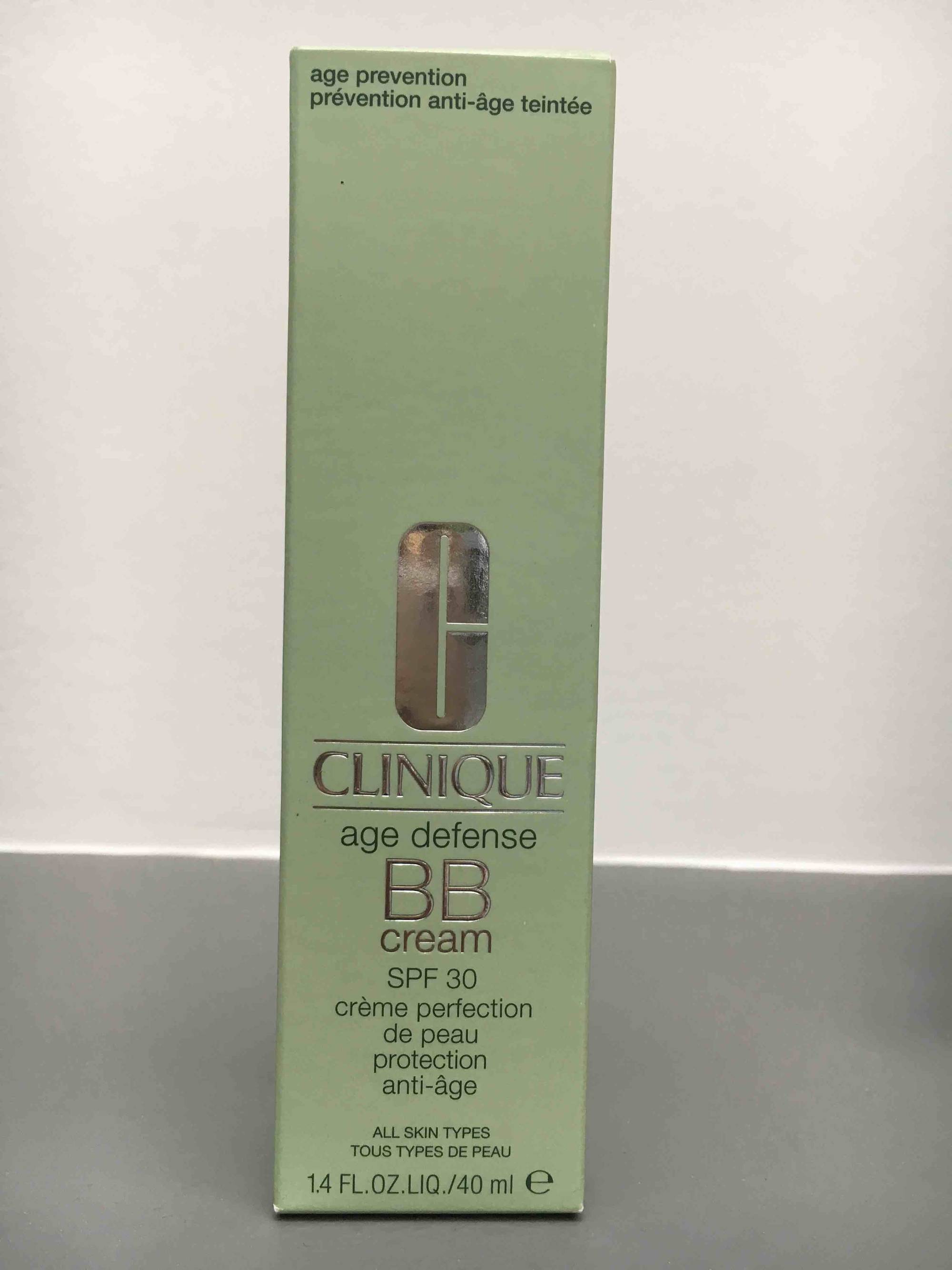 CLINIQUE - Crème perfection de peau protection anti-âge