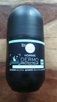 BY U - Déodorant homme dermo protecteur 24h peaux sensibles