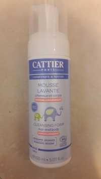 CATTIER - Mousse lavante hypoallergénique cheveux et corps