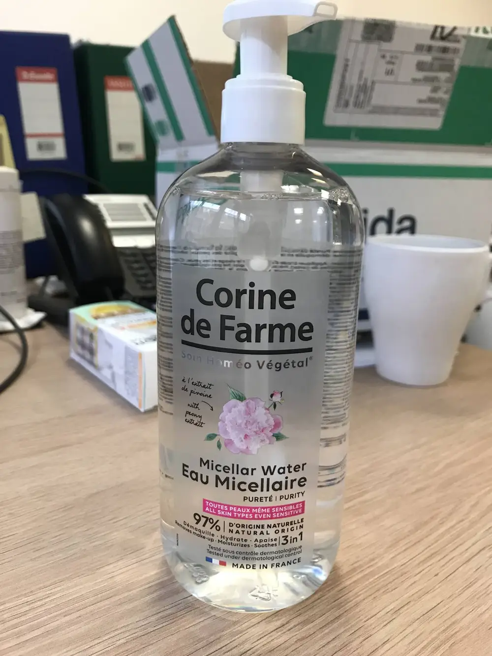 CORINE DE FARME - Eau Micellaire Pureté Démaquille et Hydrate