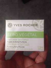 YVES ROCHER - Sebo végétal - Gel crème Zéro défaut