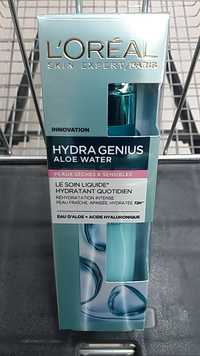 L'ORÉAL - Skin expert Hydra genius aloe water peaux sèches & sensibles