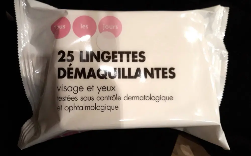 TOUS LES JOURS - Lingettes démaquillantes