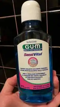 G.U.M - Sensi vital - Bain de bouche fluoré