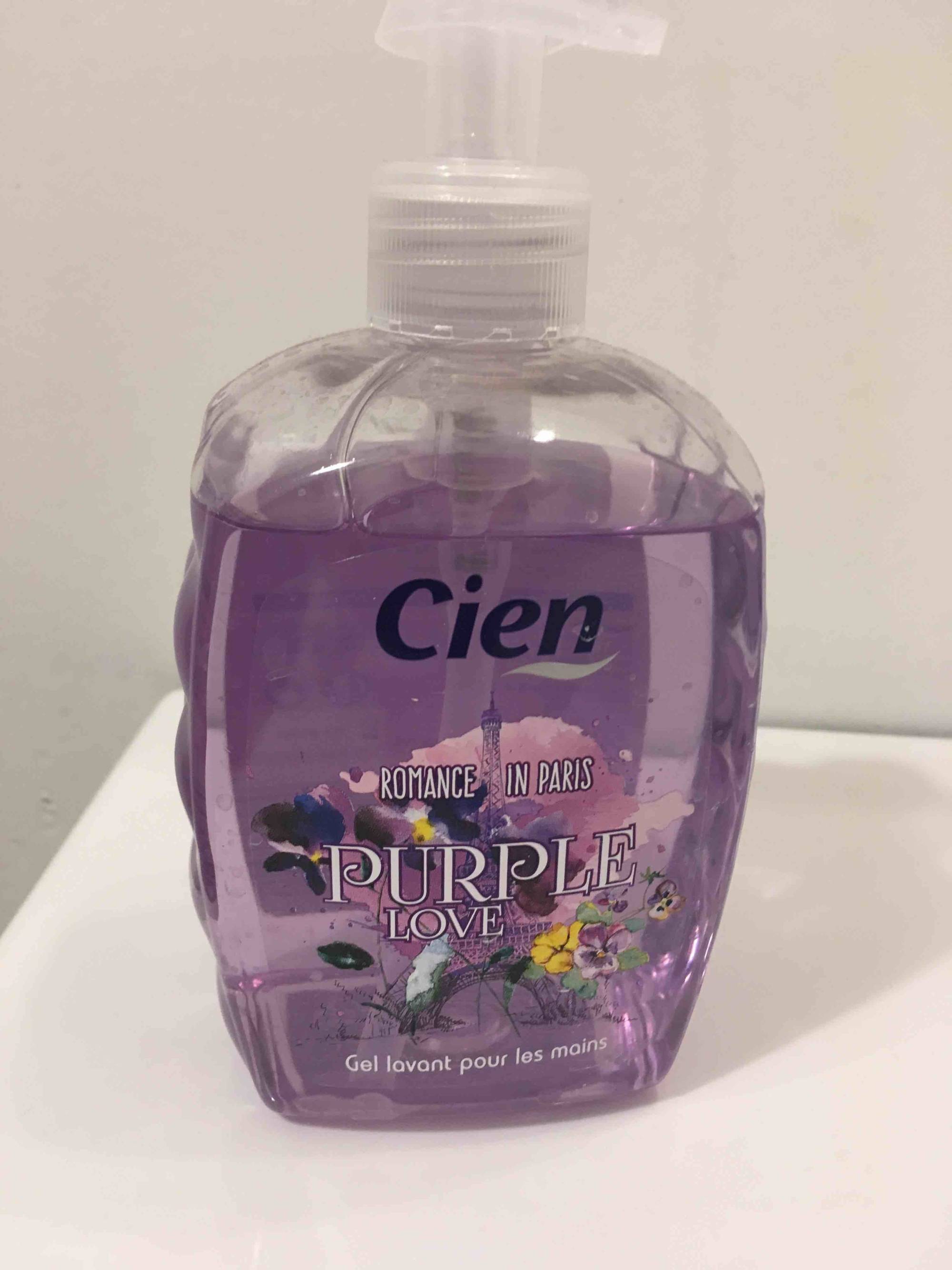 CIEN - Purple love - Gel lavant pour les mains