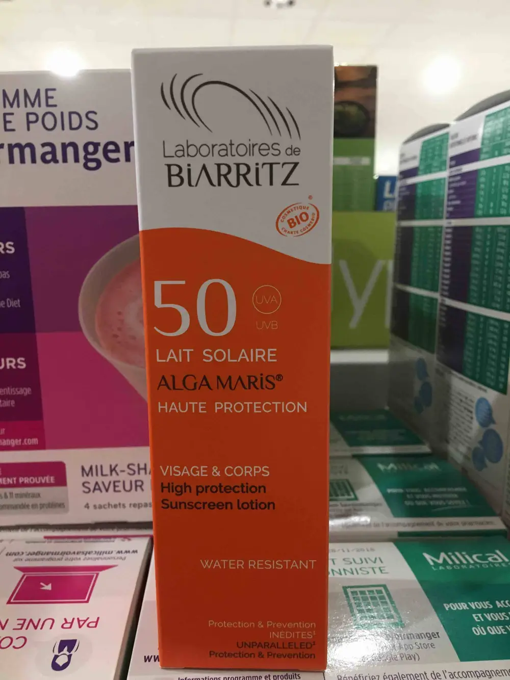 LABORATOIRES DE BIARRITZ - ALGA MARIS - Lait solaire