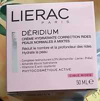 LIÉRAC - Déridium - Crème hydratante correction rides 
