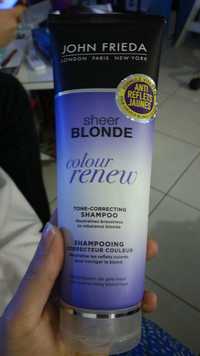 JOHN FRIEDA - Sheer blonde -  Shampooing correcteur couleur