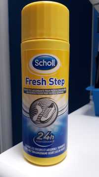 SCHOLL - Fresh step - Poudre très absorbante pour pieds & chaussures