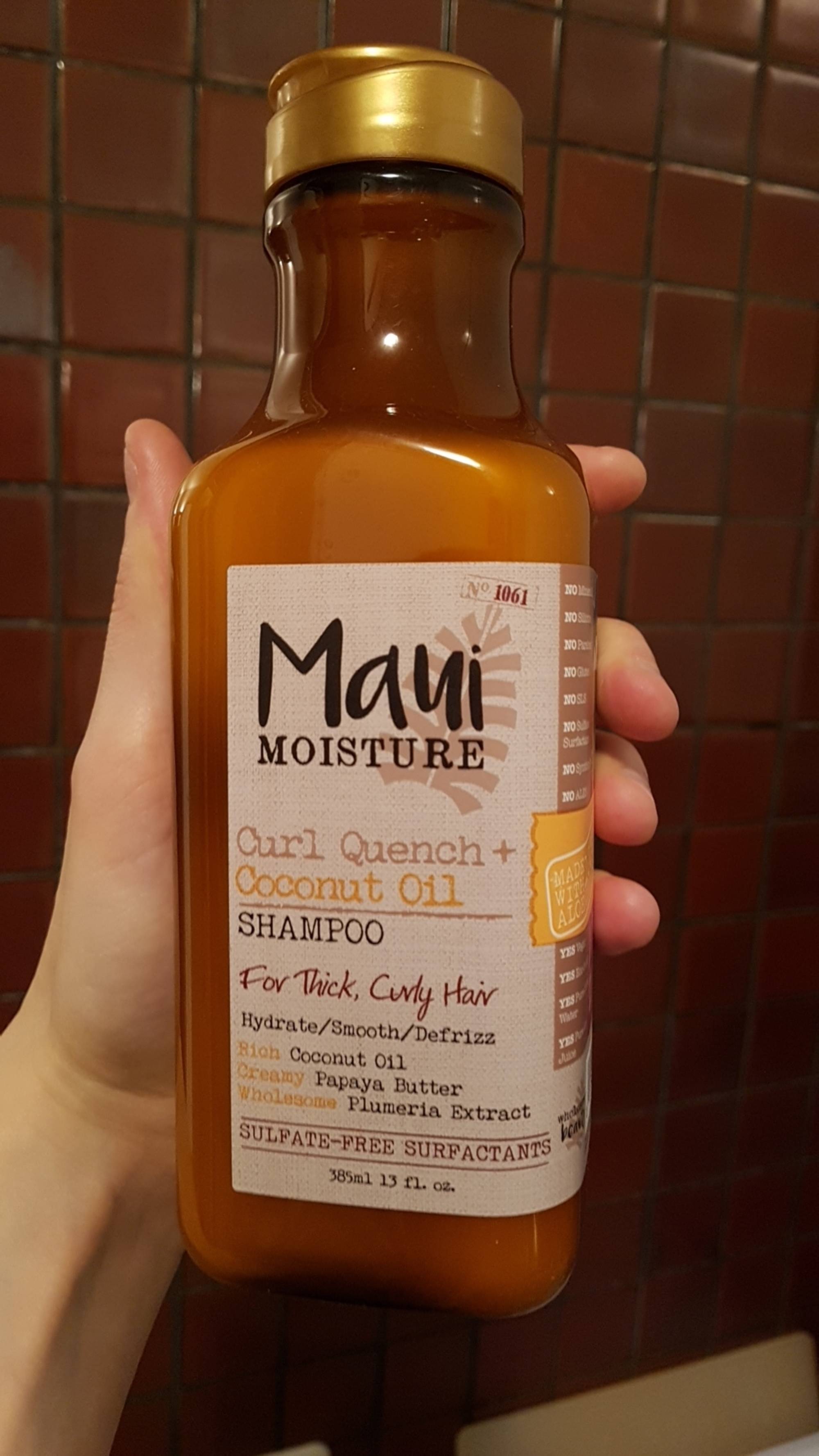 MAUI MOISTURE - Curl quench + coconut oil - Shampoo