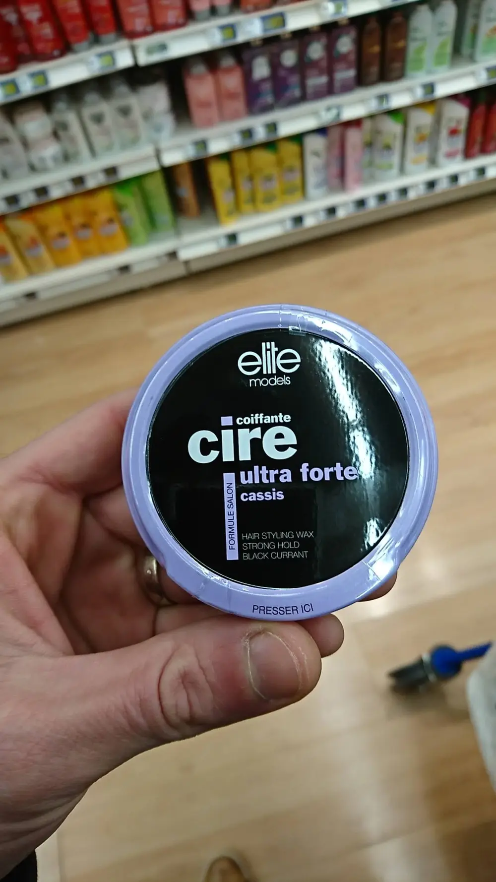 ELITE MODELS - Cassis - Cire coiffante ultra forte