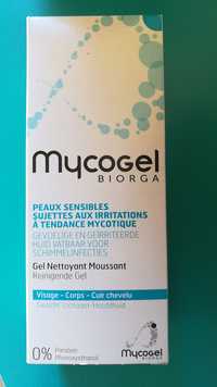 MYCOGEL BIORGA - Gel nettoyant moussant - Peaux sensibles