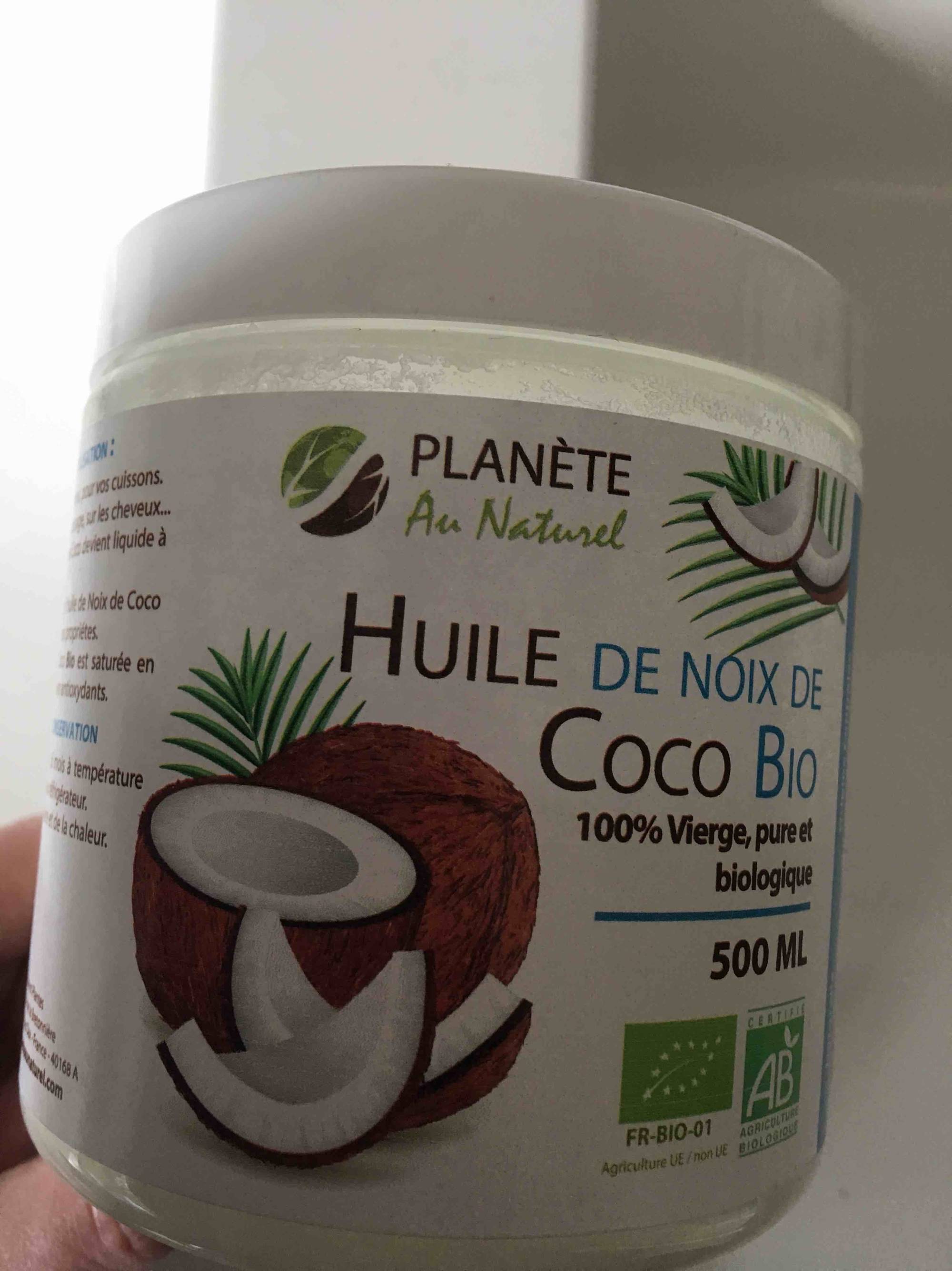 Huile de Noix de Coco Bio - 500 ml - Vierge, Pure et Naturelle