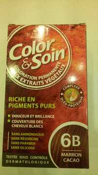 LES 3 CHÊNES - Color & soin - Coloration permanente 6B maron cacao