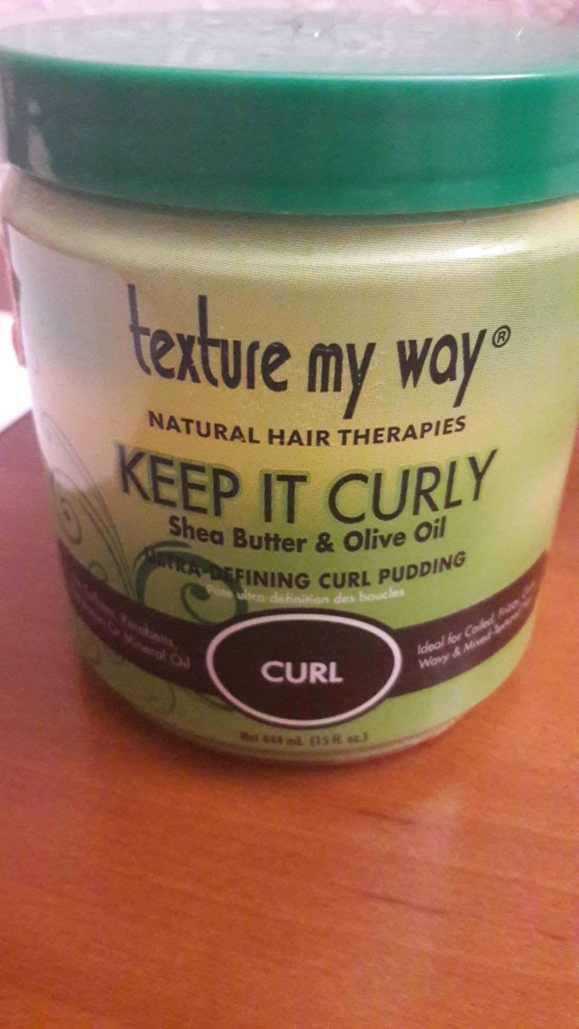 TEXTURE MY WAY - Keep it curly shea butter & olive oil