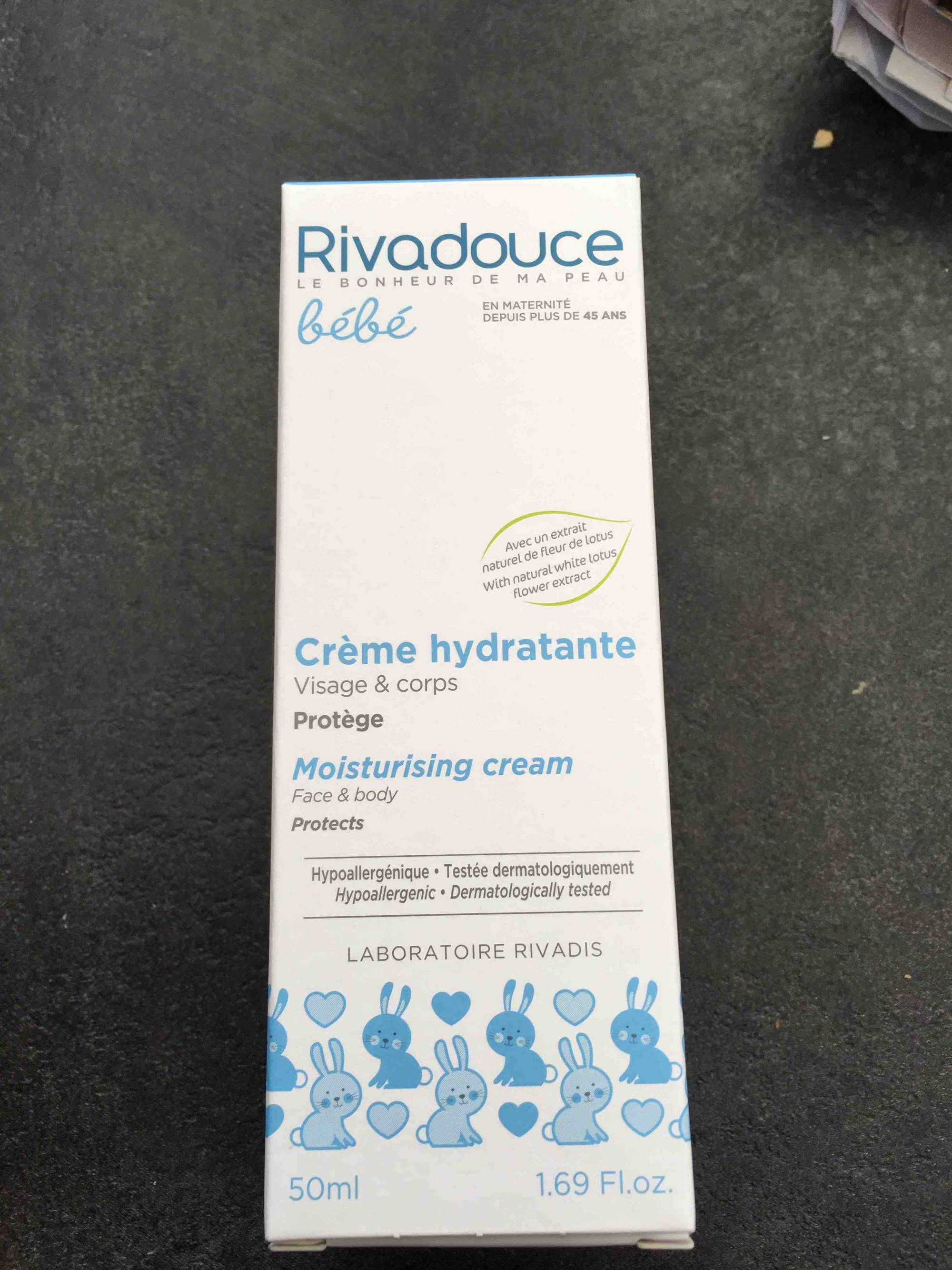 RIVADOUCE - Bébé - Crème hydratante visage & corps