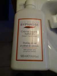 BYPHASSE - Crème lavante mains