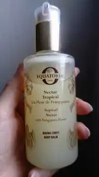 EQUATORIA - Nectar tropical à la Fleur de Frangipanier