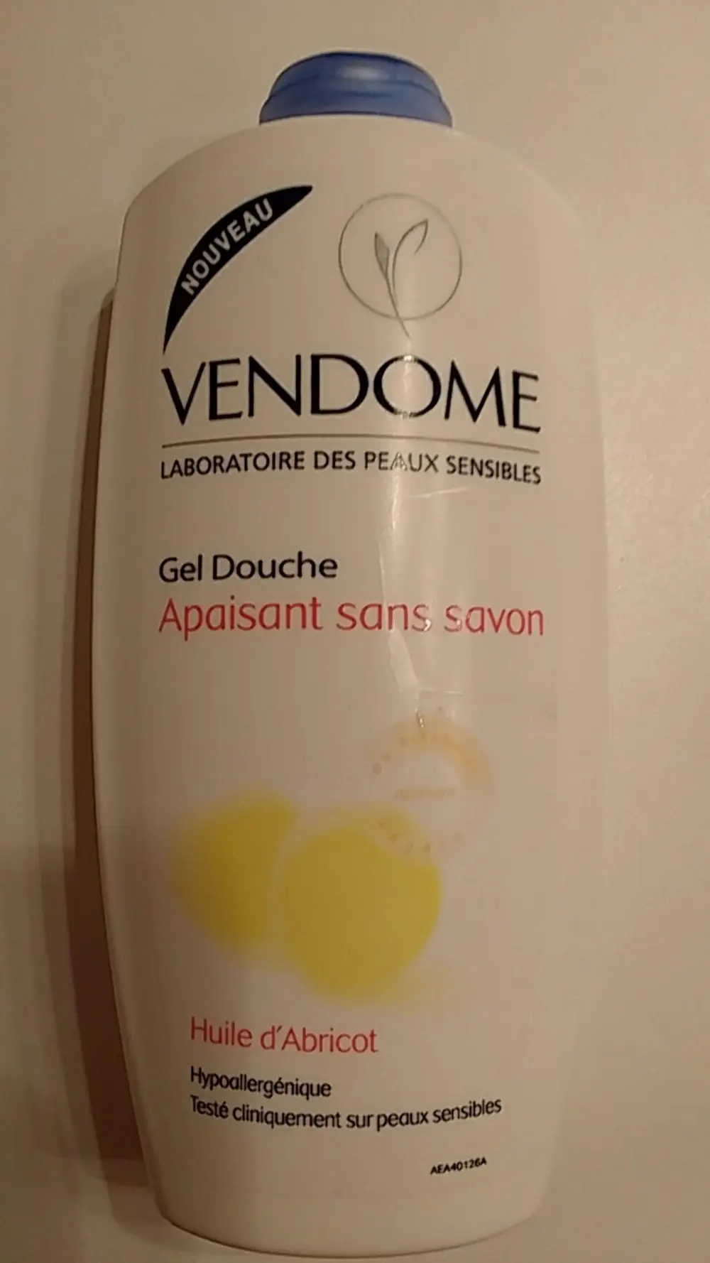 VENDOME - Gel douche apaisant sans savon - Huile d'abricot