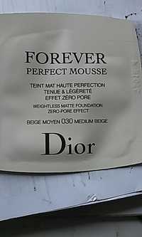 DIOR - Forever perfect mousse beige moyen 030