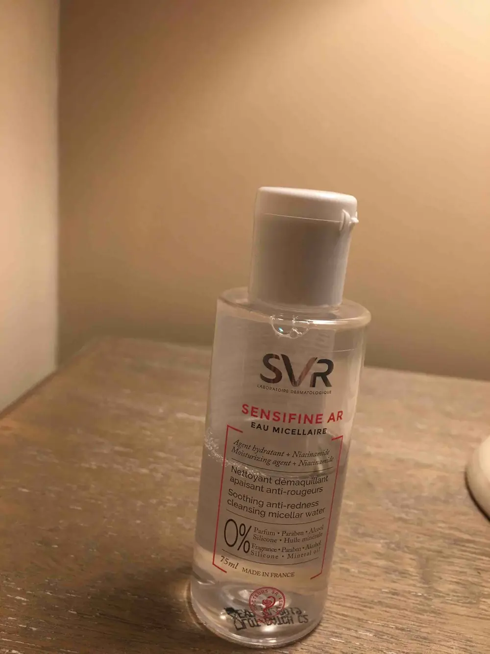 SVR LABORATOIRE DERMATOLOGIQUE - Sensifine - Eau micellaire nettoyant démaquillant