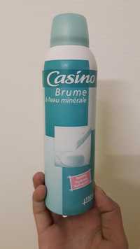 CASINO - Brume à l'eau minérale tonifie hydrate rafraîchit