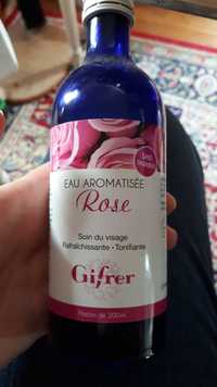 GIFRER - Eau aromatisée rose - Soin du visage rafraîchissante