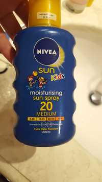 NIVEA - Sun kids - Moisturising sun spray 20 medium 
