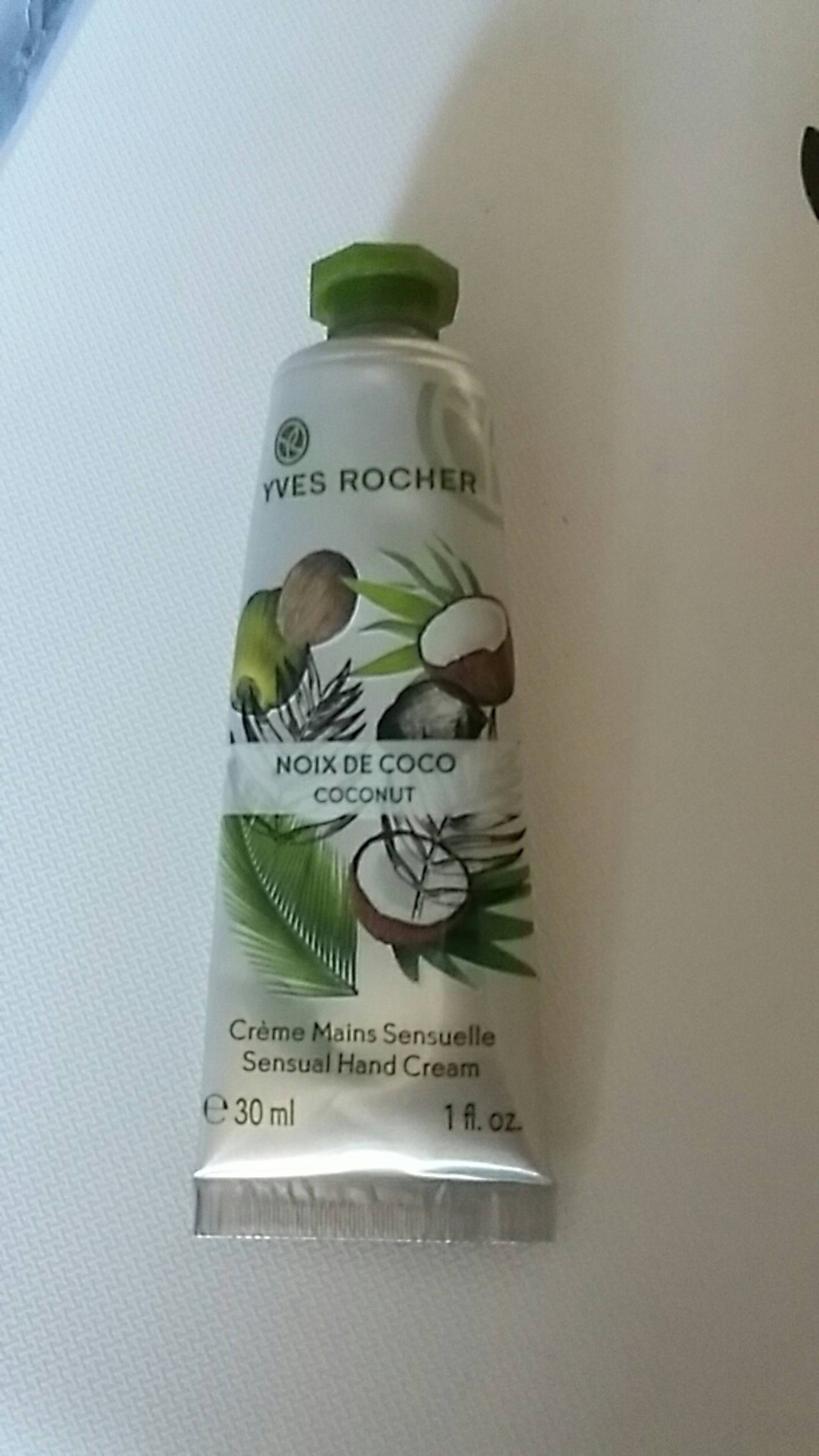 YVES ROCHER - Crème mains sensuelle noix de coco